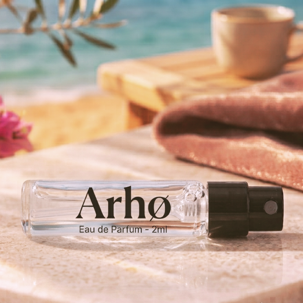 Le Parfum Arhø Beauty | l'essence de lumière - échantillon 2ml
