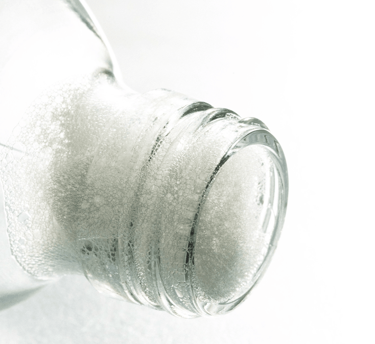 Gel douche très parfumé