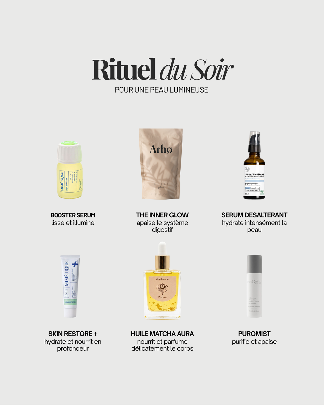 routine beauté peau mature